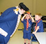 Boy Scout Pack 415 Learns About Revolutionary Ancestors